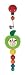 Clip Raupe im Apfel mit Glocke