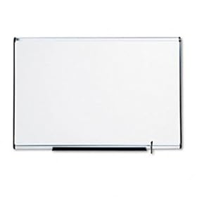 Quartet TE547A - Total Erase Marker Board, 72 x 48, White, Gray Aluminum Frame-QRTTE547A