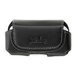 Horizontal Leather Case for Jitterbug Phone (Black)