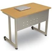 Modular Computer Privacy Table 24x36 - Cherry by OFM