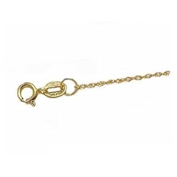 Rope Chain 10k Gold 18"