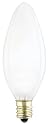 Westinghouse 4022 25-Watt B 9-1/2 Decorative Ceiling Fan Bulb, Candelabra Base, Frosted, 2-Pack