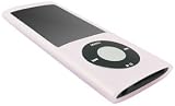 GreyMobiles Light Pink Silicone Skin Case For Apple iPod Nano 5G 8GB 16GB (5th Generation) WITH SCREEN PROTECTOR