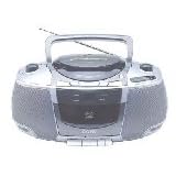 Coby CX-CD248 Portable Boombox with CD Player, Cassette Deck, and AM FM Tuner by Coby