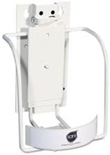 (6 Pack Value Bundle) NICP010801 Universal 3-in-1 Sani-Bracket, Plastic/Vinyl-Coated Wire