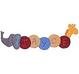 Animal Safari Personalized Fabric Wall Art