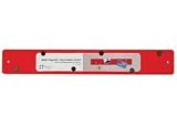Mini Strip Magnet Board - Red by Three By Three Seattle