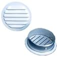 Maurice Franklin Louver Co 6Pk 2' Wht Mini Louver Rlw-1 Undereave Vents