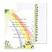 Rainbow Gold Invitation Holiday Invitations