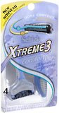 Schick Comfort Plus Disposable Razor for Men - 4 Each, 12 per Case