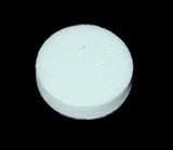 500 White Adhesive Backed Foam Dots CD / DVD Hubs (Rosettes) - #CDFODOWH - For Gluing Digital Media onto Most Surfaces! (Also Called Hubcaps or Caps)