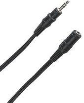 3.5mm Stereo Headphone Extension 15 ft. Coiled