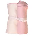 Organic-Cotton Swaddle Blankets - Pink (set of two)