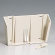 Lockable wall bracket w/key- plastic- for use w/ 5 quart Sharps container(#M-943)- 1 ea. At Home Emergency