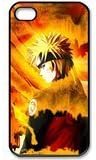 iPhone 4S Case,Naruto Design Case for iPhone 4s,Cover for iPhone 4s,Case for iPhone 4,Hard Case Protector for iPhone 4/4S(Black/White)