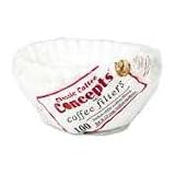 Coffee Filters for 12 Cup Drip Coffee Makers, MF100, 100/Pack CFCMF100