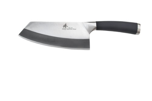Buy ZHEN Japanese VG-10 3-Layer Forged Light Vegetable Chopping Chef Knife/Cleaver, 7-Inch