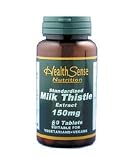 Health Sense Nutrition Standardised Milk Thistle 60 tabs