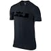 Nike Lebron Logo T-Shirt - Mens - Black/Sport Red