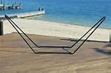 10' Steel Hammock Stand - Black Powder Coated