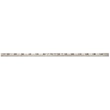 Starrett 635N-150 Spring Tempered Steel Narrow Rule With Millimeter Graduations, 150mm Length, 4.8mm Width, 1.2mm Thickness