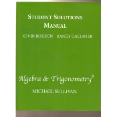 Student Solutions Manual (Paperback)