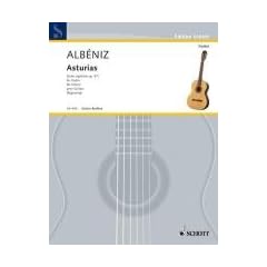 Asturias: Leyenda aus "Suite espanola". op. 47/5. Gitarre. (Edition Schott)