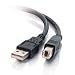 Cables To Go 28104 USB 2.0 A Male to B Male Cable, Black (16.4 Feet/ 5 Meters)
