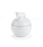 Ubuntu pinch pot, white