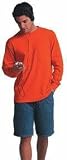 Fruit of the Loom Long Sleeve Pocket T-Shirt