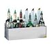 San Jamar B5532D Stainless Steel Double Rail Speed Rack Bottle Holder, 31-1/4" Width x 7-5/8" Height x 8" Depth