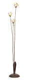 ET2 E22065-26 - Bloom Tall Dimming Glass Floor Lamp - 3 Light - 105 Total Watts Halogen - Bronze