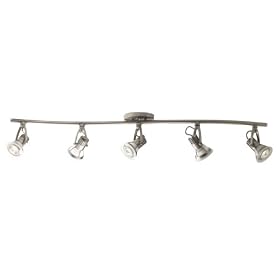 Eurofase TK-5VTX3-34 Vortex 5-Light Track Kit, Satin Nickel Frost