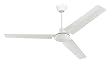 Westinghouse 7812700 Industrial 56-Inch Three-Blade Ceiling Fan with Ball Hanger Installation System, White