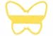 WILTON BUTTERFLY COOKIE CUTTER OR STENCIL