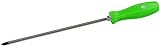 MACTOOLS ペンタグリップスクリュードライバー 長軸(軸長250mm)プラス#2(緑)