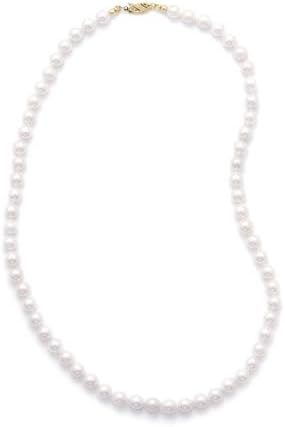 20" 6-6.5mm Grade AAA Akoya Pearl Necklace