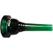 Kelly Mouthpieces Small Shank Trombone 6-1/2AL Mouthpiece (Crystal Green)