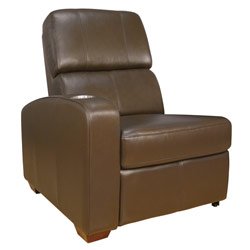 Bell'O HTS101BN Left-Arm Reclining Chair (Brown) Bell'O HTS101BN Left-Arm Reclining Chair (Brown)