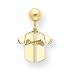 14K Atlanta Braves Jersey Ball Post Earrings