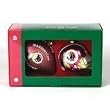 Washington Redskins Double Holiday Tree Ornament Set - NFL Football