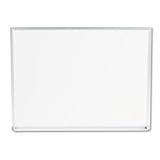 Universal 43623 Dry Erase Board, Melamine, 36w x 24h, Satin-Finished Aluminum Frame