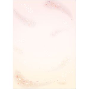 OA和紙A4小花の舞（70g/㎡　30枚入り）