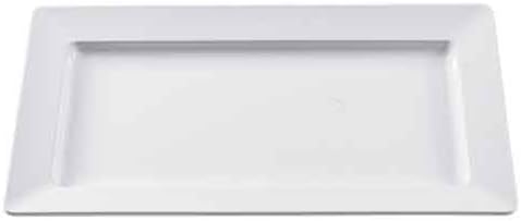 2 PCS Set of Preminum Quality White Melamine Tray