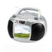 Supersonic FC9815 5 in. Color Portable Television with CD Player Supersonic FC9815 5 in. Color Portable Television with CD Player