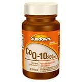 Sundown Q Sorb Co-Enzyme Q 10, 200 mg Softgels To Protect Blood Vessels - 30 Ea