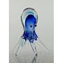 Handmade Cobalt Blue Art Glass Octopus X829A
