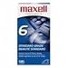 Maxell T-120 VHS 6-Hours High Quality Videocassette - Box of 10
