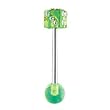 Stainless Steel with Multi Gem UV Green Barbell - Dice Sold as a Pair