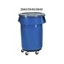 Rubbermaid-Yellow Round Brute Lid 44 Gallon Size (2645YL) Category: Material Transport